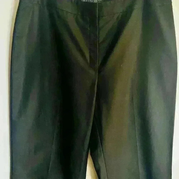 Lafayette 148 New York Black Straight Leg Pants - Picture 4 of 5